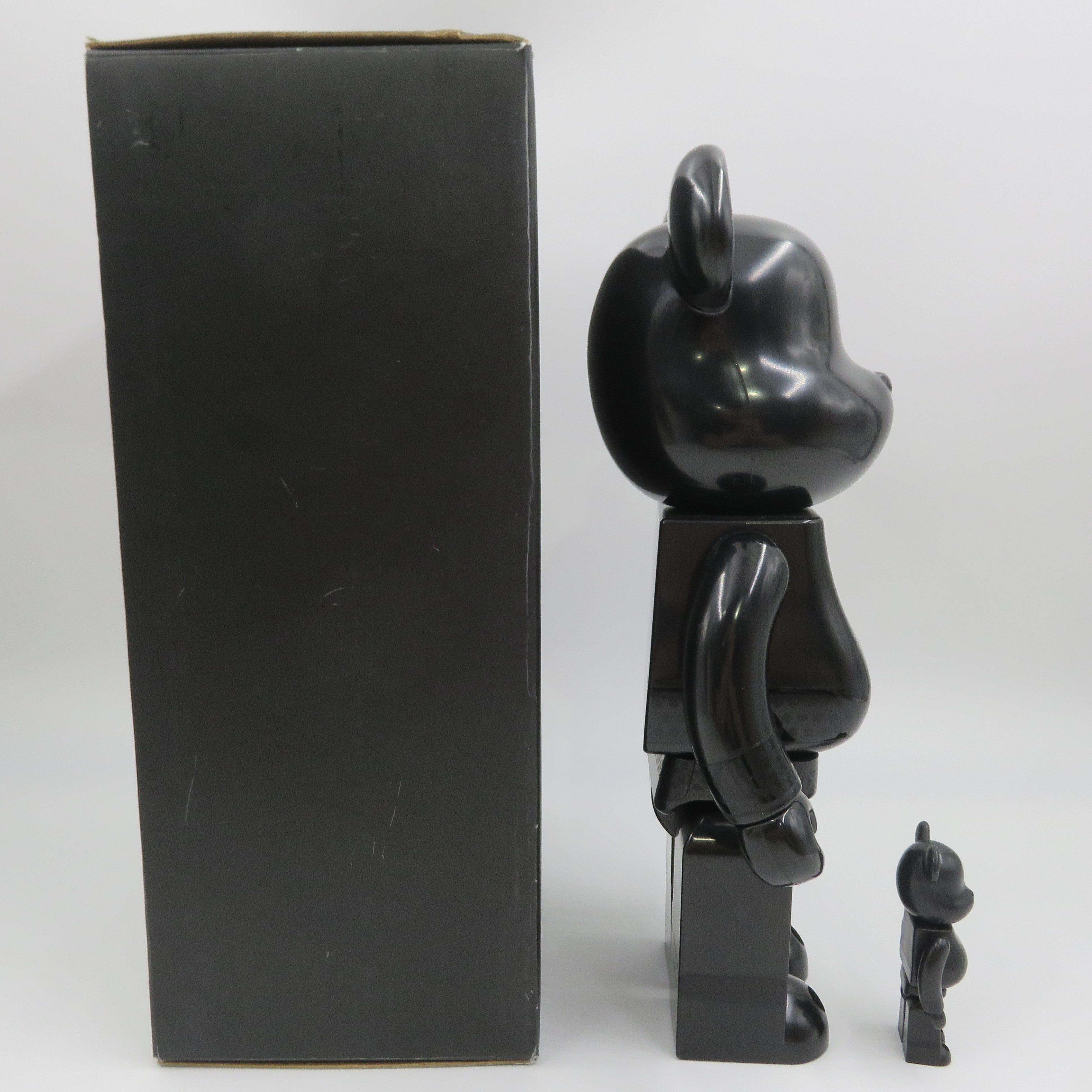 BEARBRICK Skull The Fifths 100% & 400% Figure Set - Medicom Toy (2008) Be@rbrick Art Toy